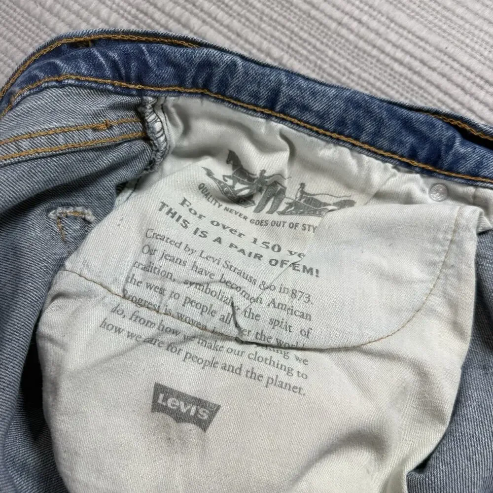 Levis 505 Jeans Mens 40 X 32 Americana Smart Casual Timeless Classic Off Duty
